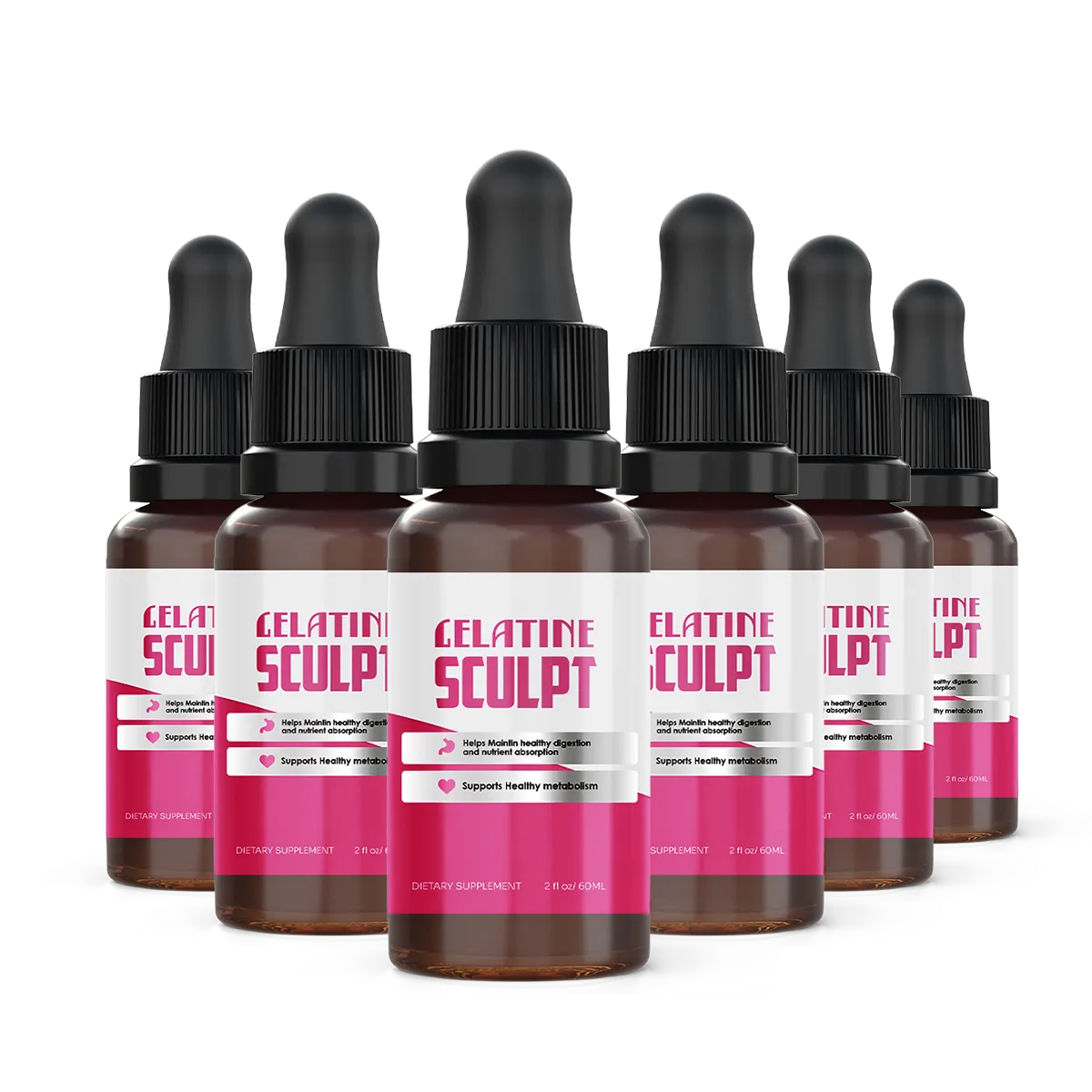 Gelatine Sculpt 6 Bottle Pack