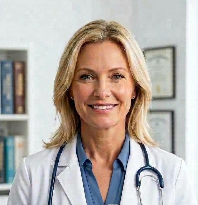 Dr. Sarah M., Pulmonary Health Specialist