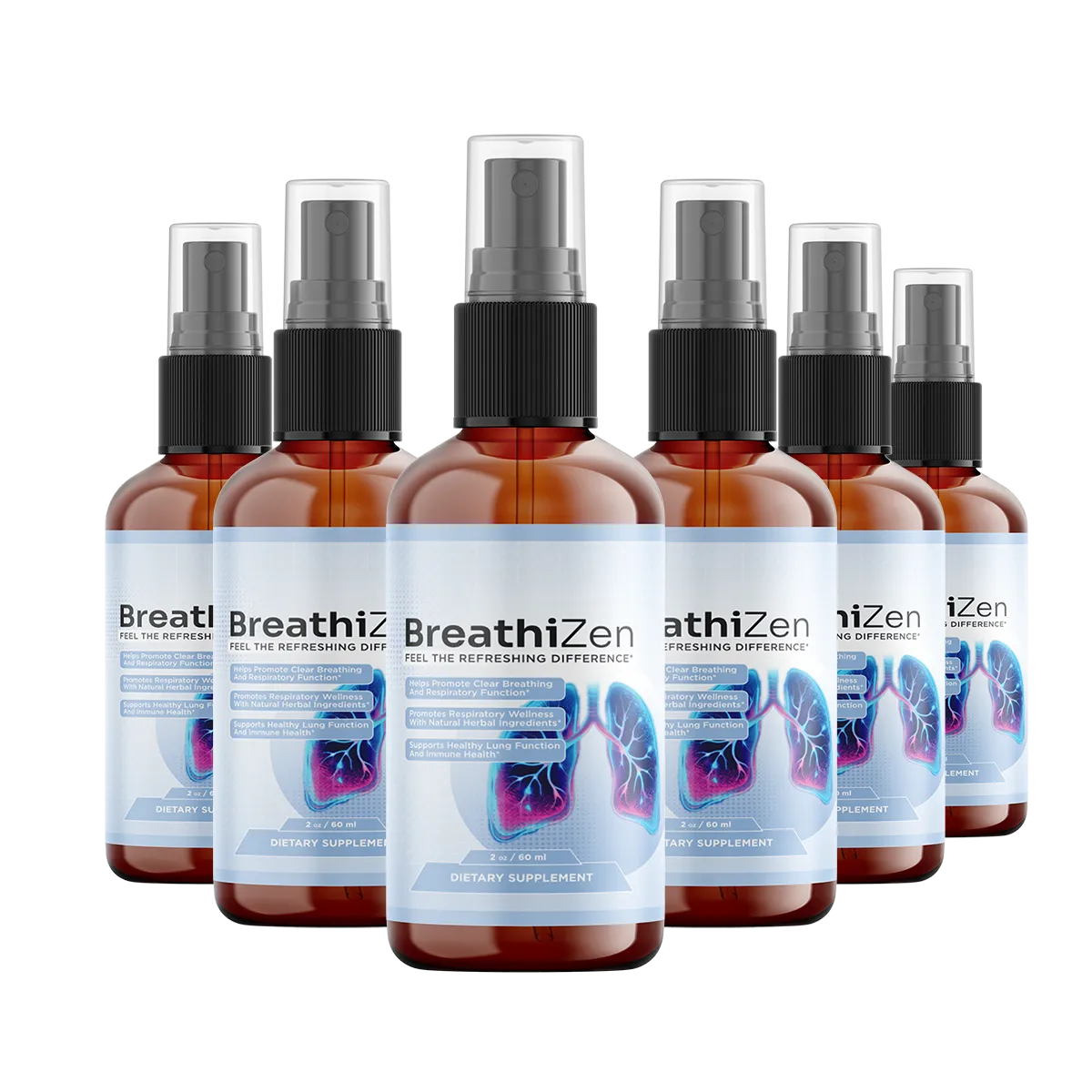 BreathiZen 6 bottles